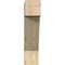 Ekena Millwork Traditional Block Rough Sawn Bracket, Douglas Fir, 6"W x 22"D x 26"H BKT06X22X26TRA05RDF - alternate 4